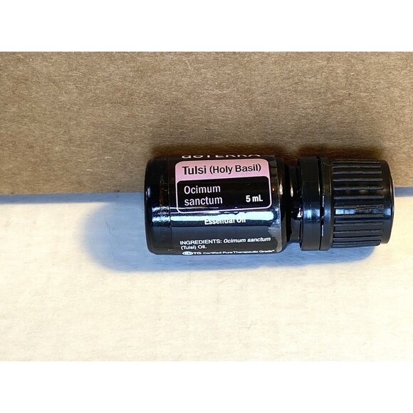 doTERRA Tulsi (Holy Basil) Essential Oil New Sealed 5 mL Expires 8/25 - Picture 2 of 5